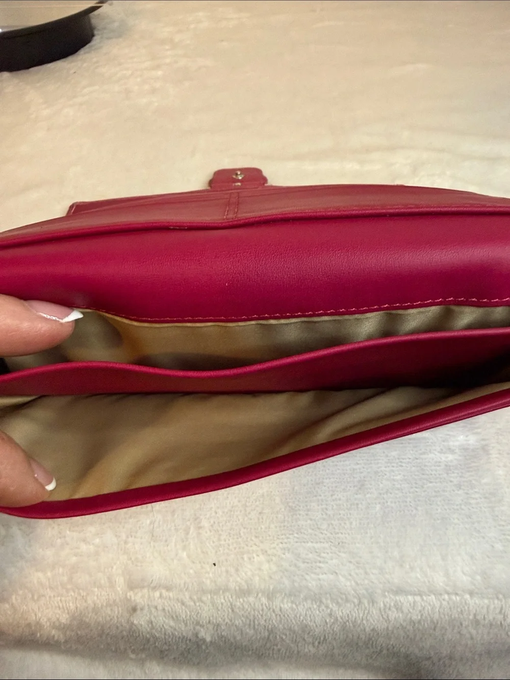 Coach Signature Canvas Wallet with Pink Trim